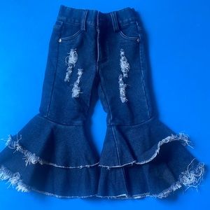Girls flare jeans